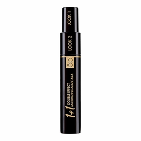 1 1 Double Effect Mascara Rimel by Être Belle 2 Looks in 1/ naturally subtle Look/Intensely glamorous Look/Long-lasting Mascara