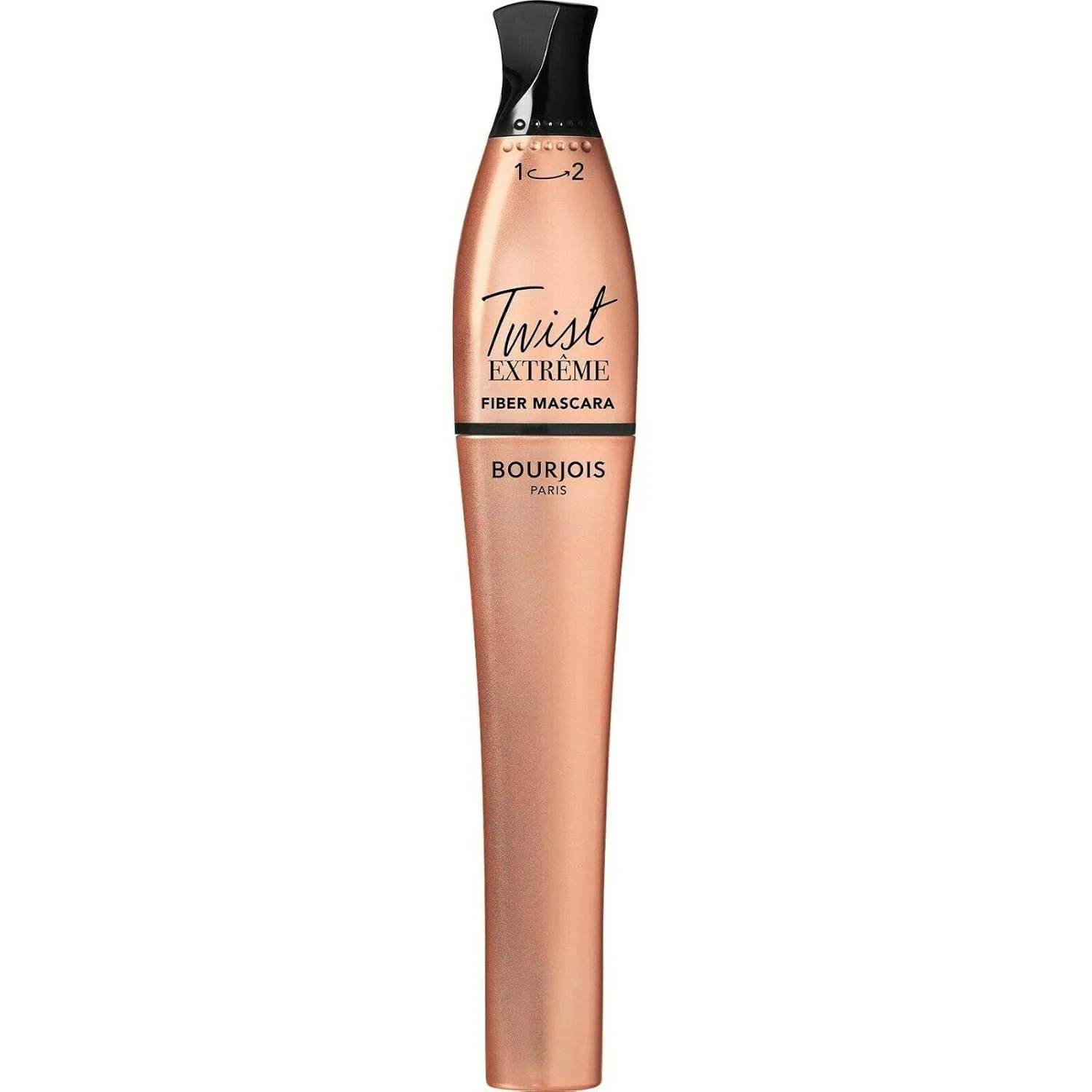 2 x Bourjois Paris Twist Extreme Fiber Mascara 8ml - 24 Black