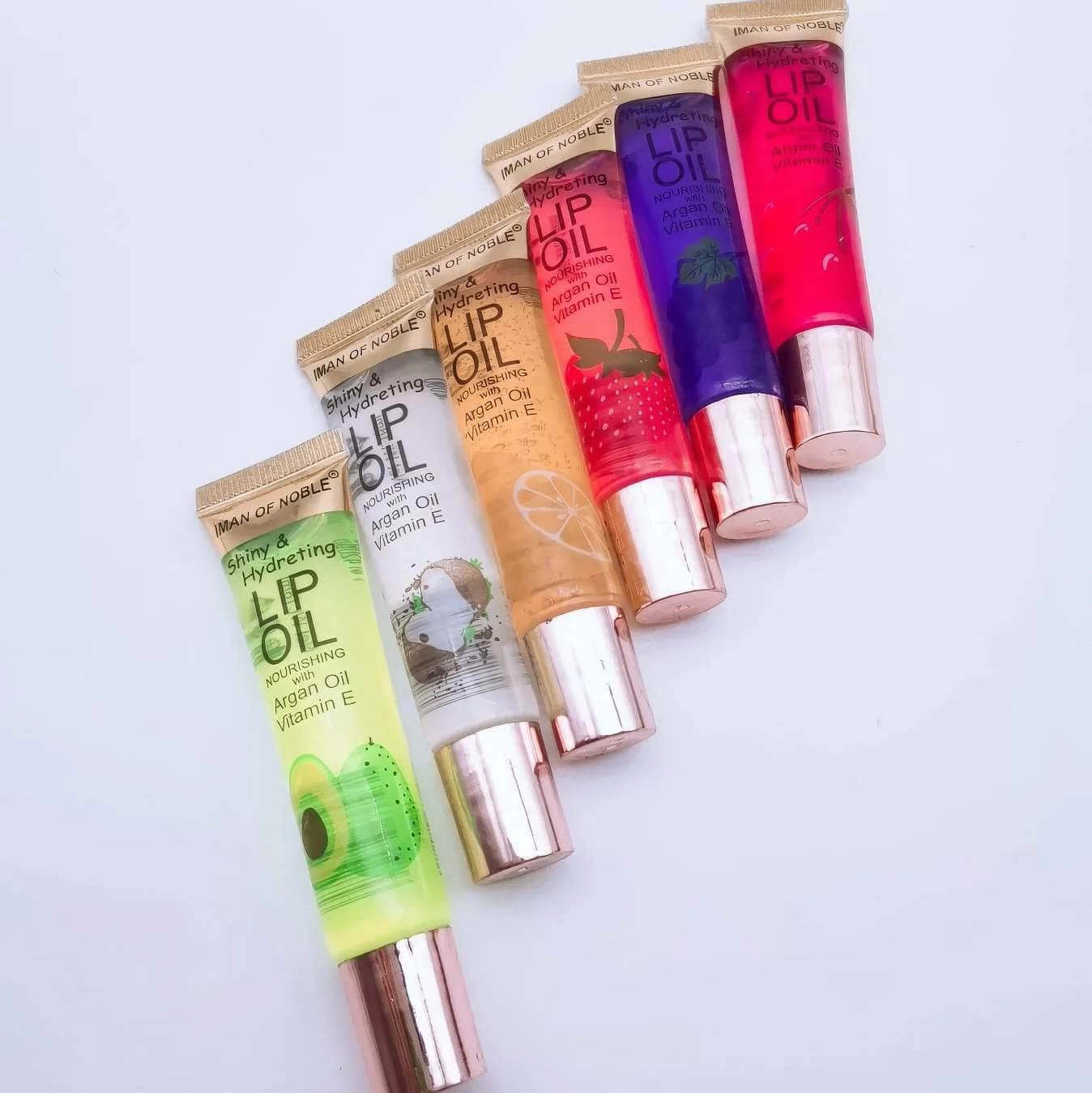 24pcs Fruit-Flavored Lip Gloss with Vitamin E