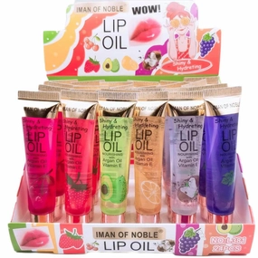24pcs Fruit-Flavored Lip Gloss with Vitamin E