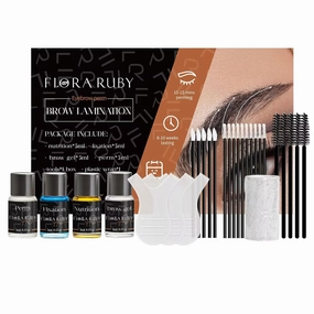 2-in-1 Lash Lift & Brow Lamination Kit | Professional Eyelash Perm & Eyebrow Lift Treatment for Fuller, Thicker Brows | Salon-Quality Results at Home | Long-Lasting 4-6 Week Effect