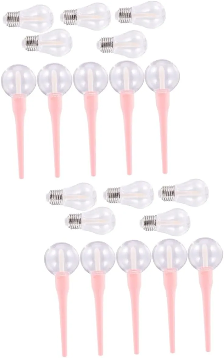2sets 10pcs Empty Lip Gloss Tubes Refillable Cosmetic Containers for Friendly Design 10pcs*2