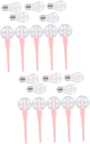 2sets 10pcs Empty Lip Gloss Tubes Refillable Cosmetic Containers for Friendly Design 10pcs*2