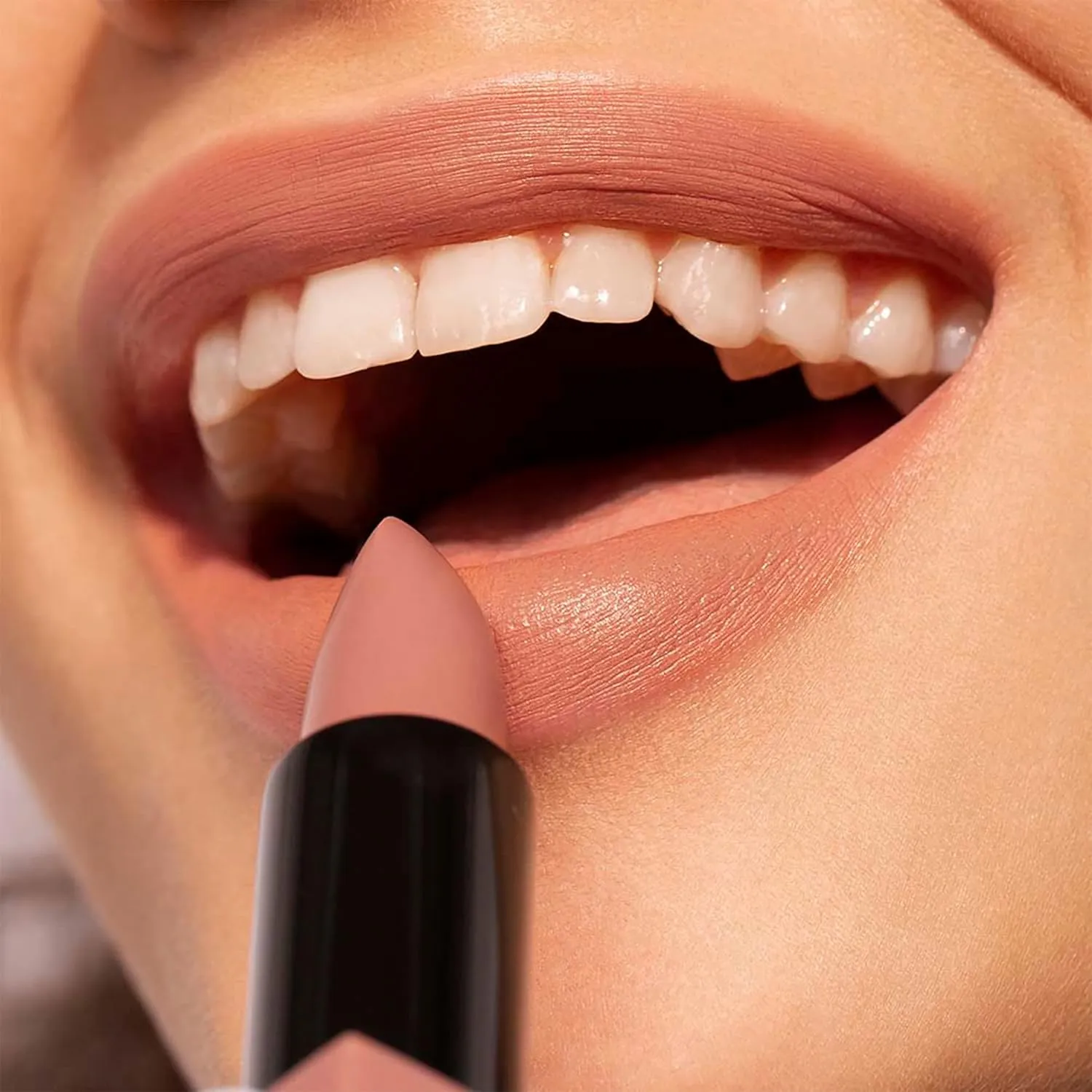 3INA The Lipstick 590 - Outstanding Shade Selection - Matte And Shiny Finishes - Highly Pigmented And Comfortable - Vegan And Cruelty Free Formula - Moisturizes The Lips - Warm Nude - 0.16 Oz