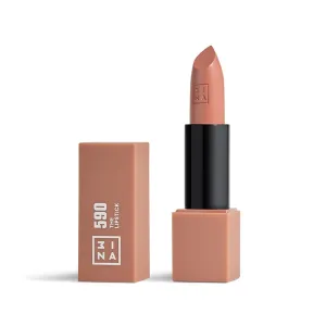 3INA The Lipstick 590 - Outstanding Shade Selection - Matte And Shiny Finishes - Highly Pigmented And Comfortable - Vegan And Cruelty Free Formula - Moisturizes The Lips - Warm Nude - 0.16 Oz