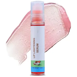 AMC Lip Lightening Lip Serum Roll On For Visibly Plumps The Dry and Dark LipsTo,PinkGlossy and Shiny, Enriched With Vitamin E, Orange Oil and Fragrance 10ml