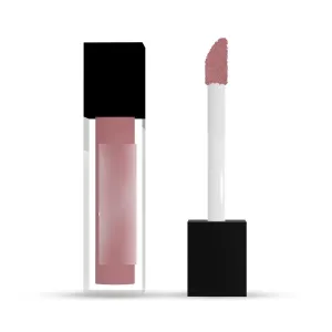 Ara.vi Orga.nic Pop-Pink Soft Matte Long Stay Lipstick - Matte Liquid Lipstick With Almond Oil & Vitamin E - Waterproof & Ultra Smooth - 1.5 ml
