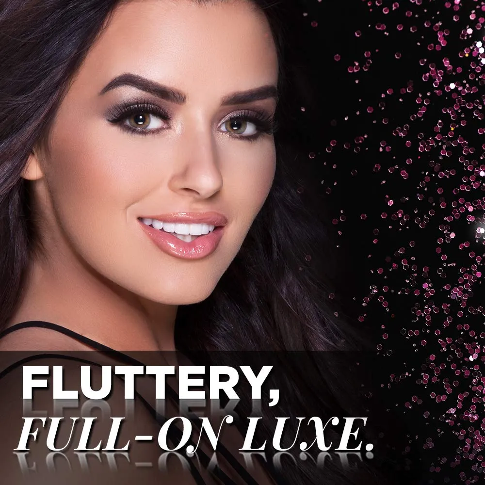 Ardell Double Up 213 False Eyelashes, Dramatic Volume and Length, Reusable Strip Lashes for Bold Eye Look, 4 Pairs