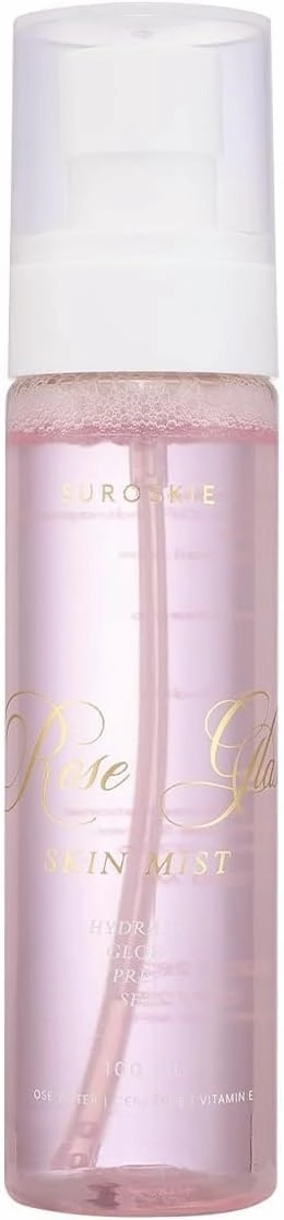 ASURO-SKIE's Roses Glass Skin Mist | 2 in 1 Face Toner   Makeup Setting Spray | Enriched with Rose Water & Aloe Vera | Toner for Glowing & Hydrating Skin | All Skin Types | for Women