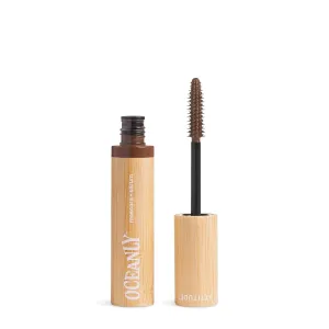 ATTITUDE Oceanly Serum Infused Mascara, EWG Verified, Eye Lash Serum, Length   Volume, Vegan Beauty and Makeup, Brown, 0.24 Oz