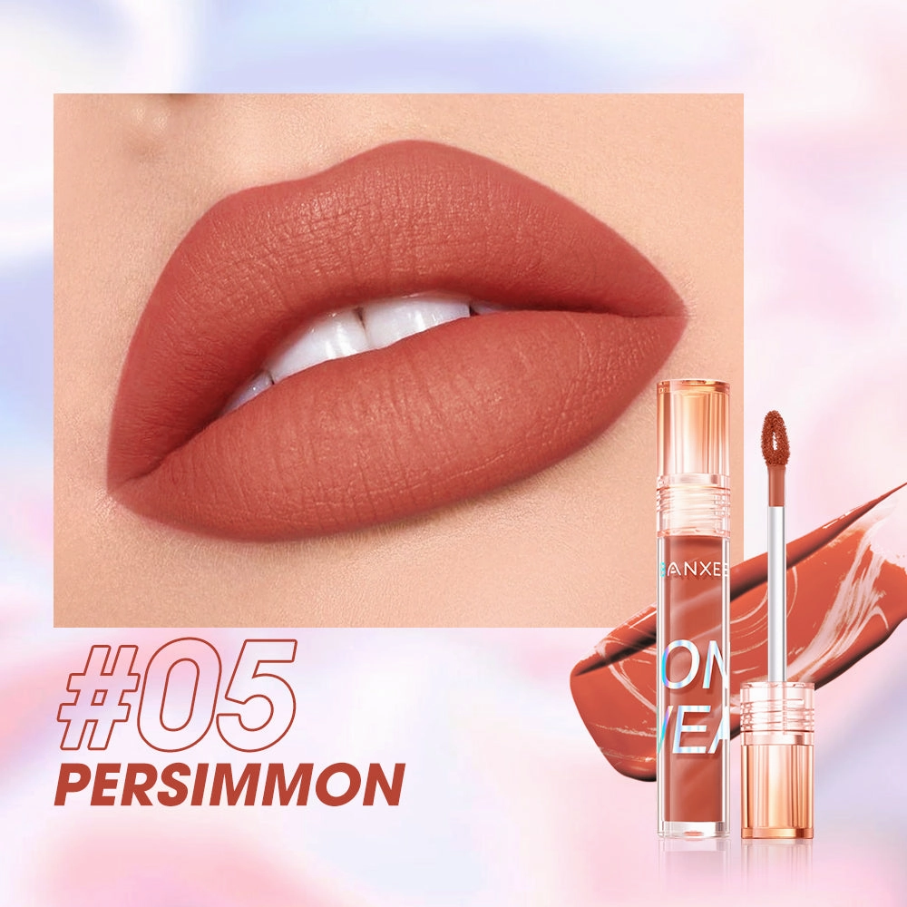 Banxeer Marble Texture Matte Finish Super Stay Lip Gloss For Girls