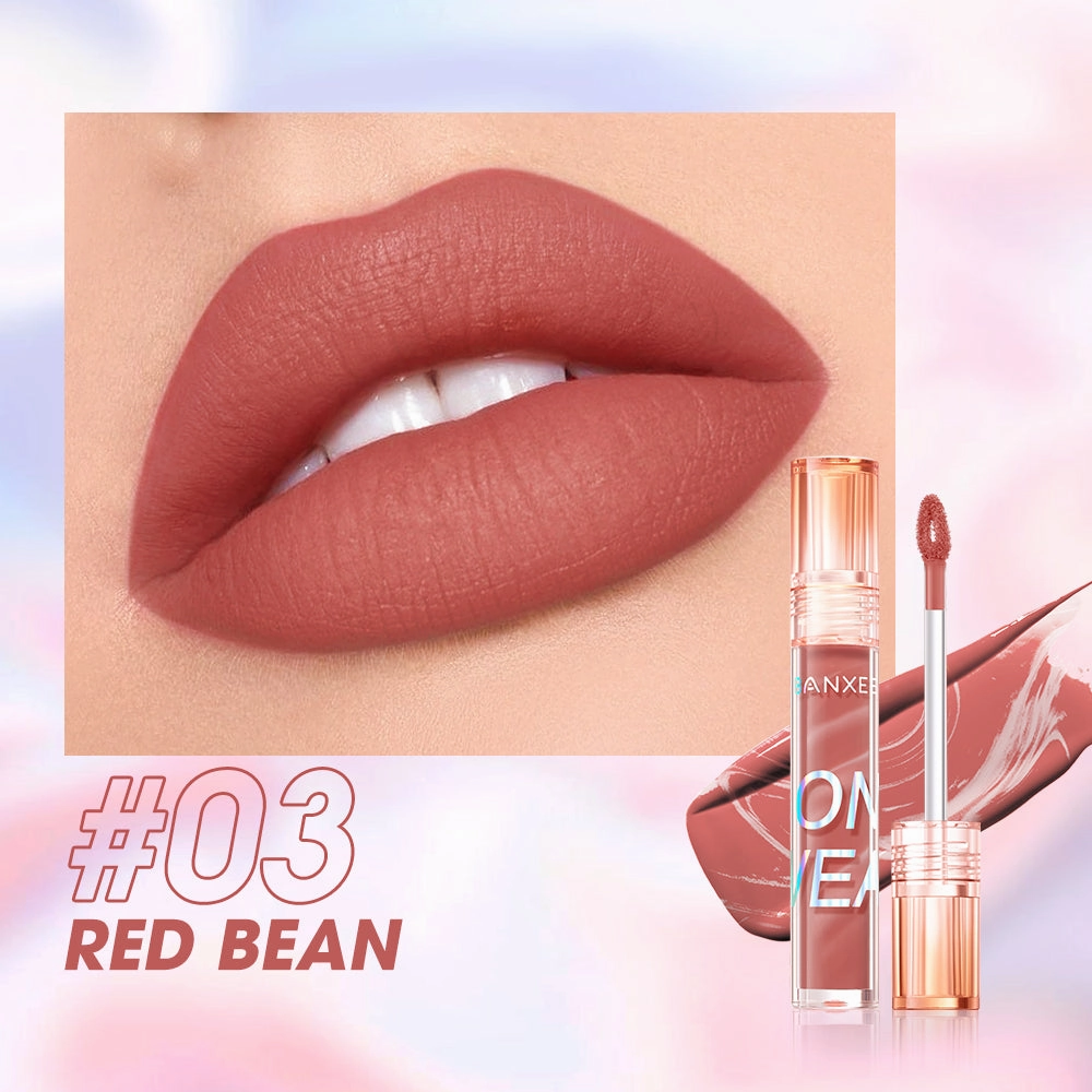 Banxeer Marble Texture Matte Finish Super Stay Lip Gloss For Girls