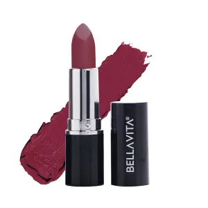 BELL.AVIT.A Comfort Matte Bullet Lipstick| Intense Colour| Creamy Matte Finish| Intense Moisturisation| Smooth Glide| Lipsticks for Women| 4 Hr Stay, Berry Nude, 4.2 gm