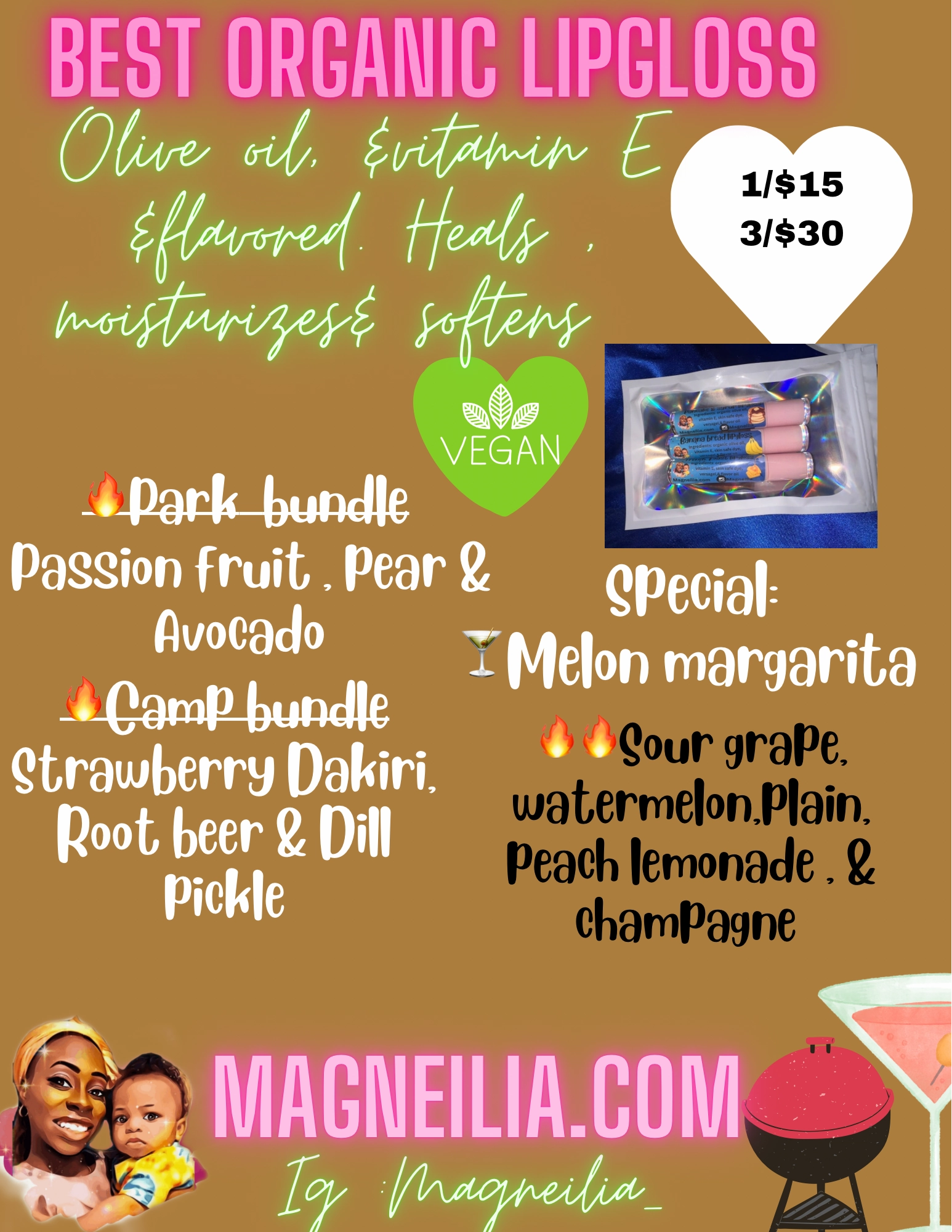 BEST FLAVORED  LIPGLOSS