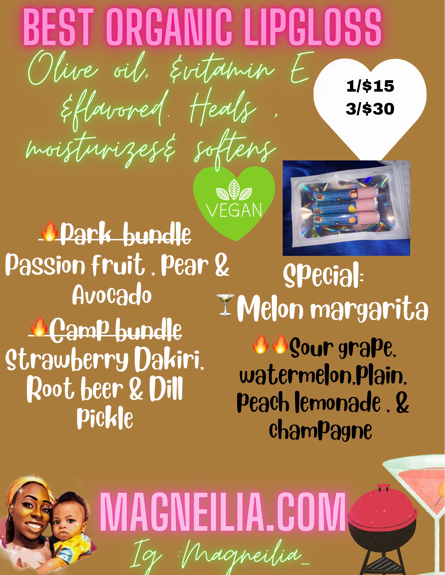 BEST FLAVORED  LIPGLOSS