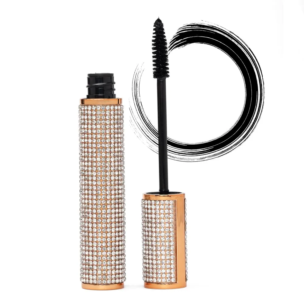 Black Mascara - Telescopic Looks - Gluten Free, Vegan, 3 Colors To Choose From, for Voluminous Lashes (Gold) EpiLynx by Dr. Liia