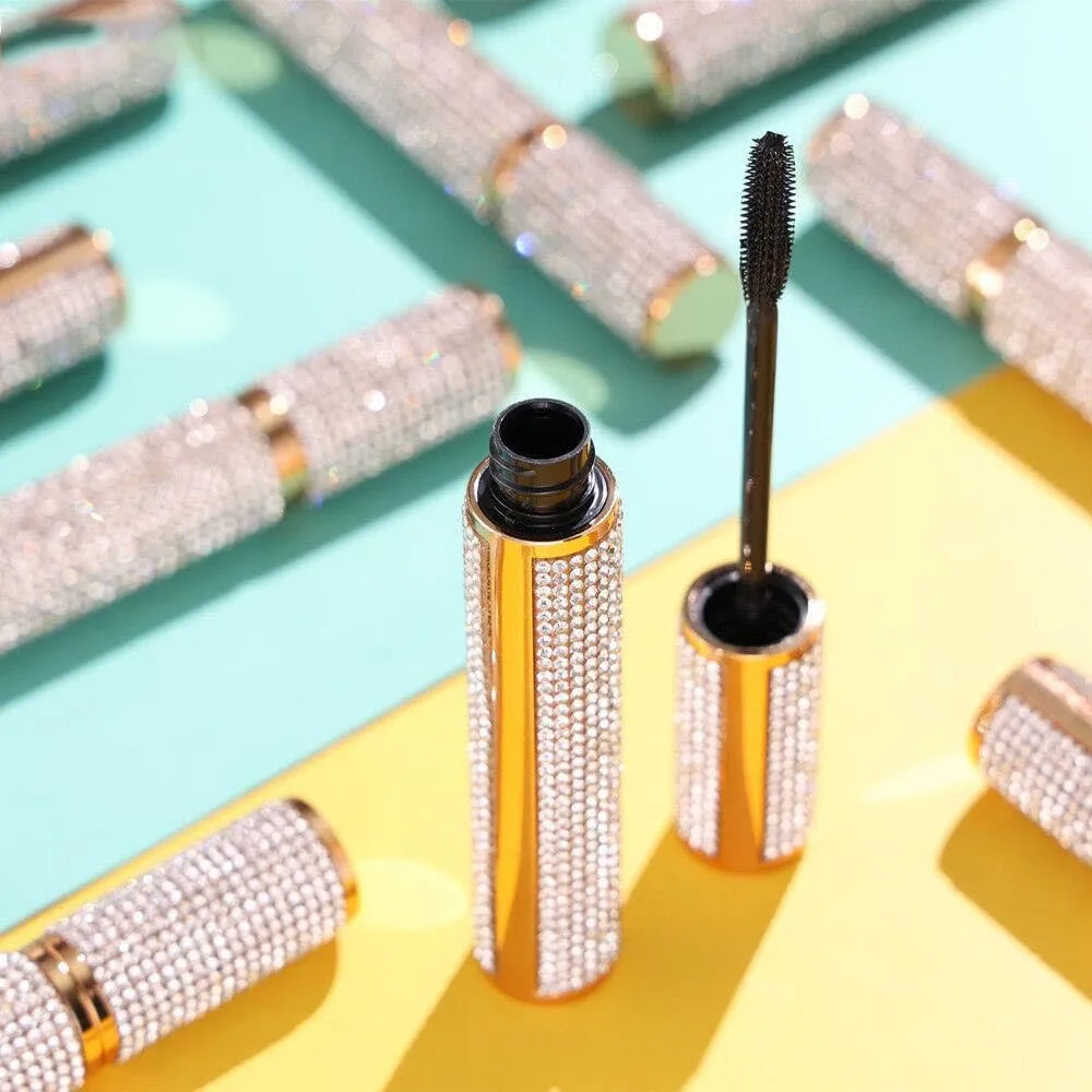 Black Mascara - Telescopic Looks - Gluten Free, Vegan, 3 Colors To Choose From, for Voluminous Lashes (Gold) EpiLynx by Dr. Liia