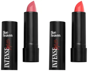 Blues Heaven Intense Matte Lipstick, Pink Frost &Pink Rose (Pack of 2)