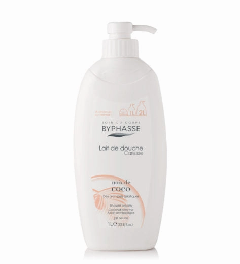 Byphasse Caresse shower cream coconut 1L