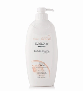 Byphasse Caresse shower cream coconut 1L