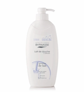 Byphasse Caresse shower cream milk protein 1L