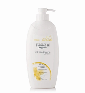 Byphasse Caresse shower cream vanilla flower 1L