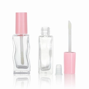 COSIDEA 30 pcs 10ml Pink Empty glass lip gloss tubes lipgloss tube container bottles for oils liptin packing whole sale in bulk