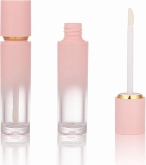 COSIDEA 30PCS Empty gradient Pink Lip Gloss Tubes 8ml lipgloss Tube with Wand Applicator for Lip oil tint bottles container (Pink, 30 pcs)