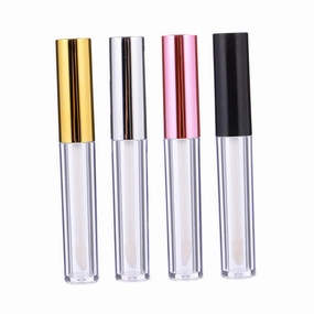 Cosmetic Containers Lids 5ml Lip Gloss Bottles Empty Lip Gloss Containers Abs Material
