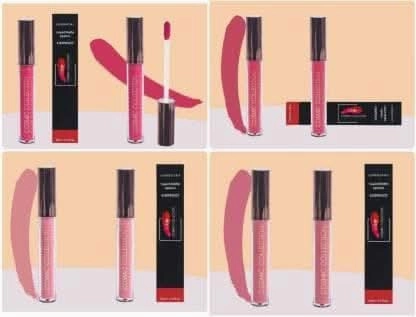 Cosmic collection combo 4x5ml (pearl pink, nude pink, crush pink, plum rose pink)