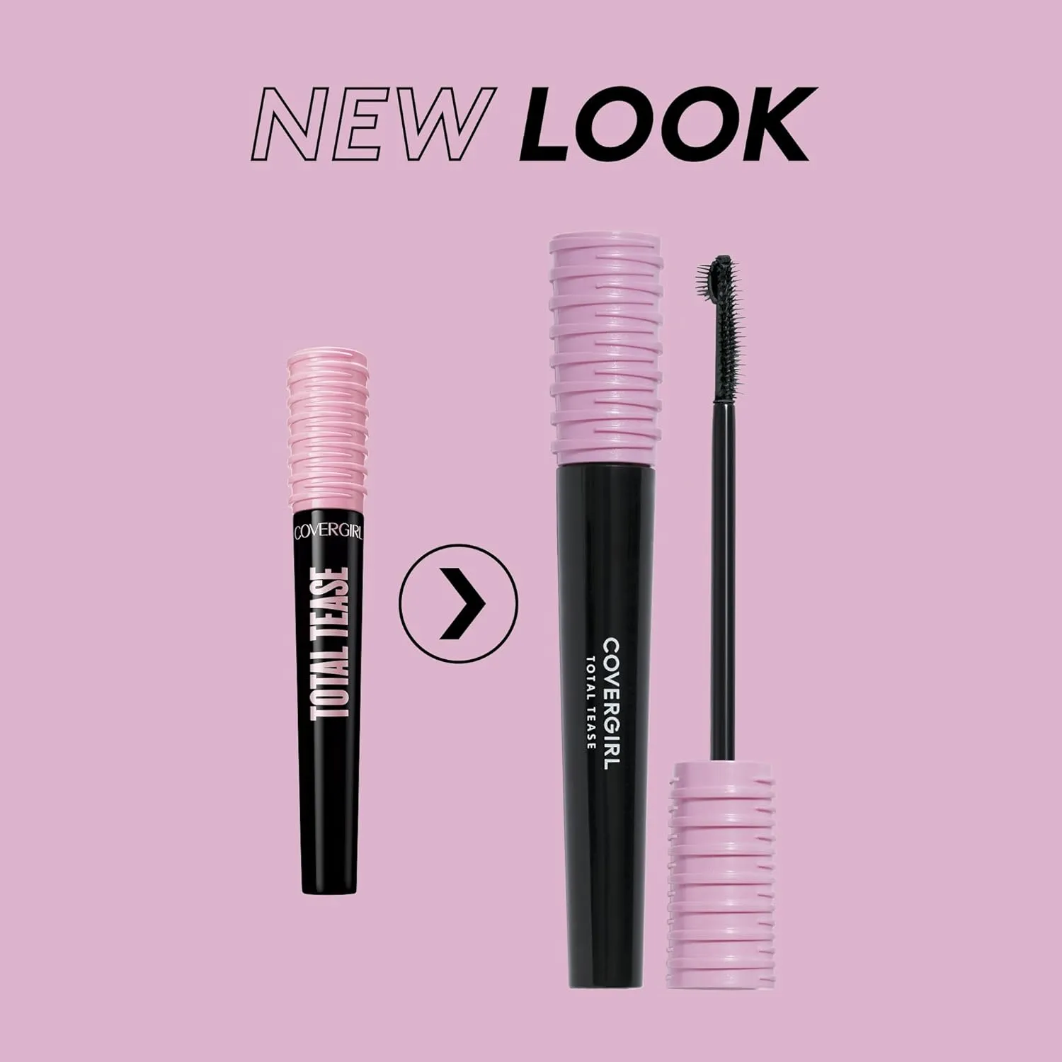 COVERGIRL Total Tease Full   Long   Refined Mascara, Black, .21 oz (6.5 ml) (Packaging may vary)