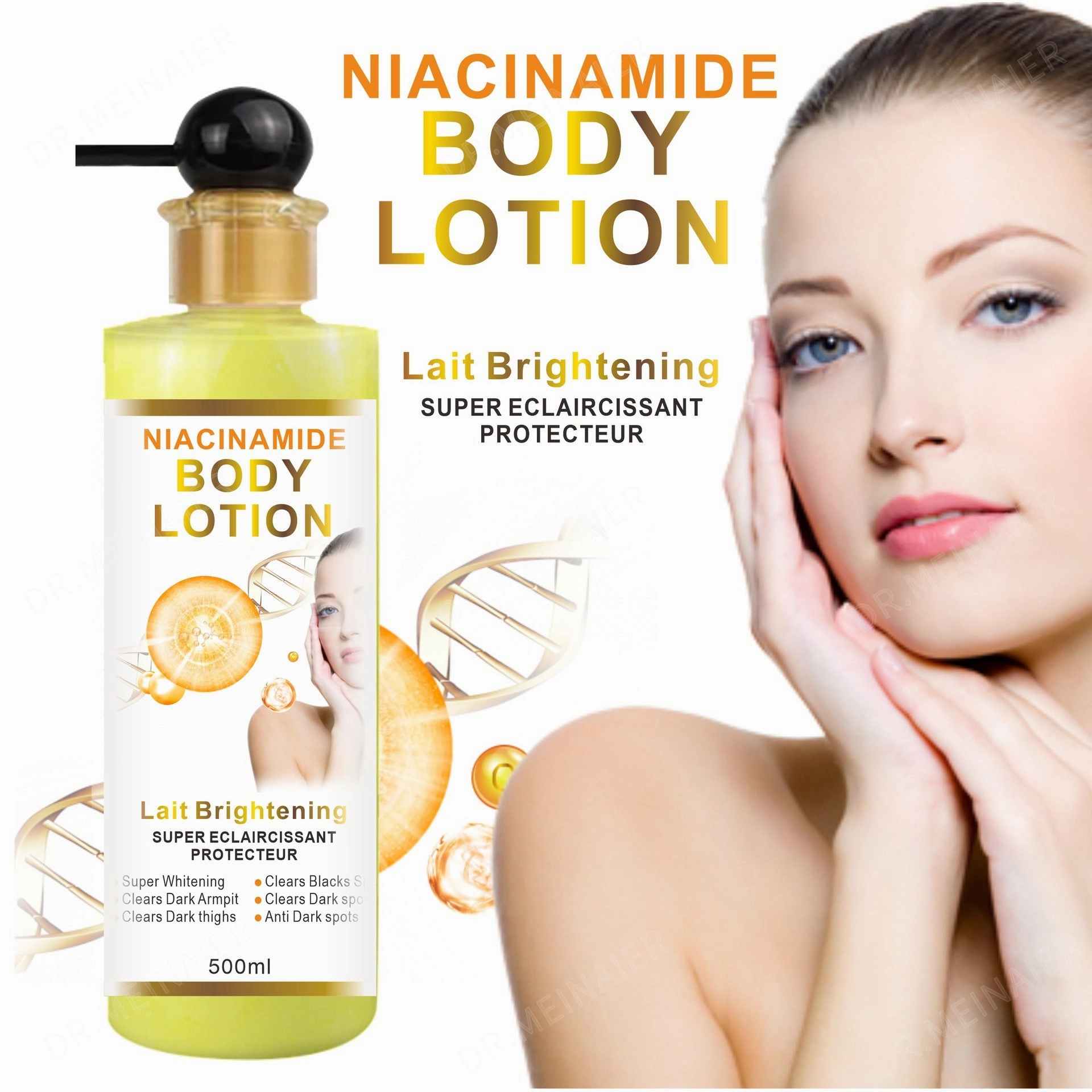 Cross-border Forrest Gump Body Lotion Whitening Bodylotion Hydrating And Moisturizing Skin Milk Is Refreshing And Non-greasy