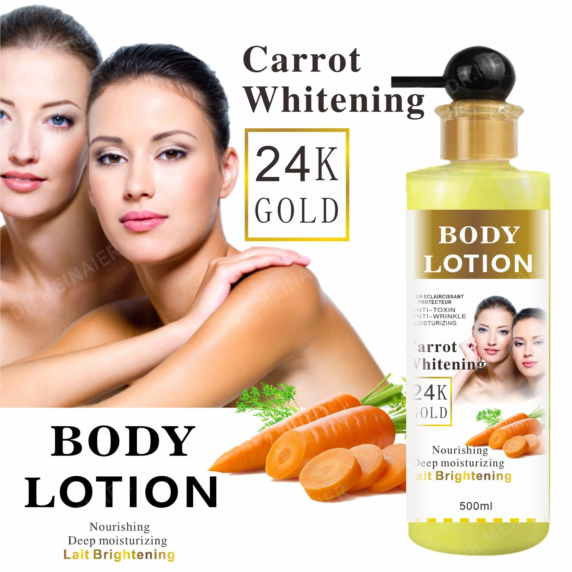 Cross-border Forrest Gump Body Lotion Whitening Bodylotion Hydrating And Moisturizing Skin Milk Is Refreshing And Non-greasy