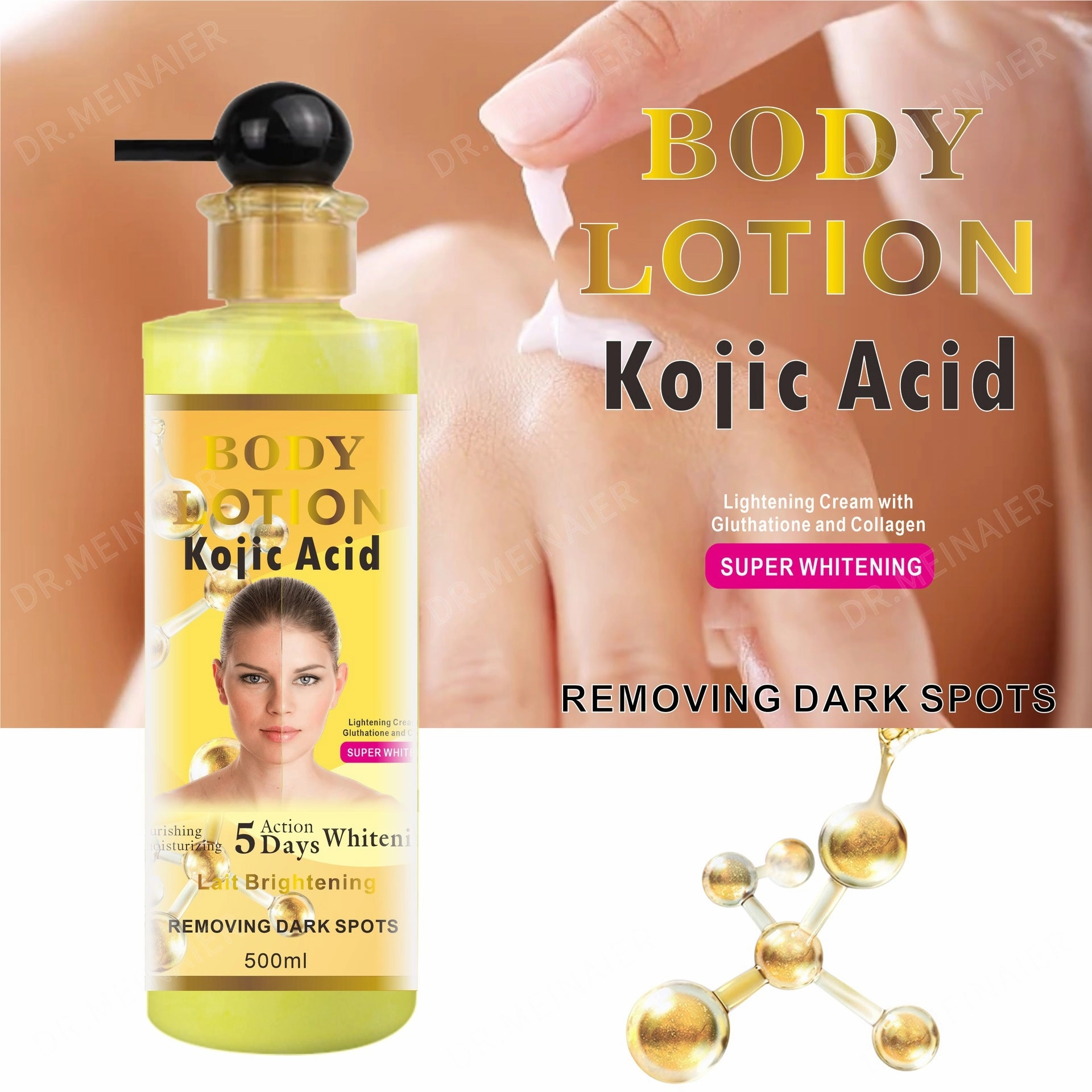 Cross-border Forrest Gump Body Lotion Whitening Bodylotion Hydrating And Moisturizing Skin Milk Is Refreshing And Non-greasy