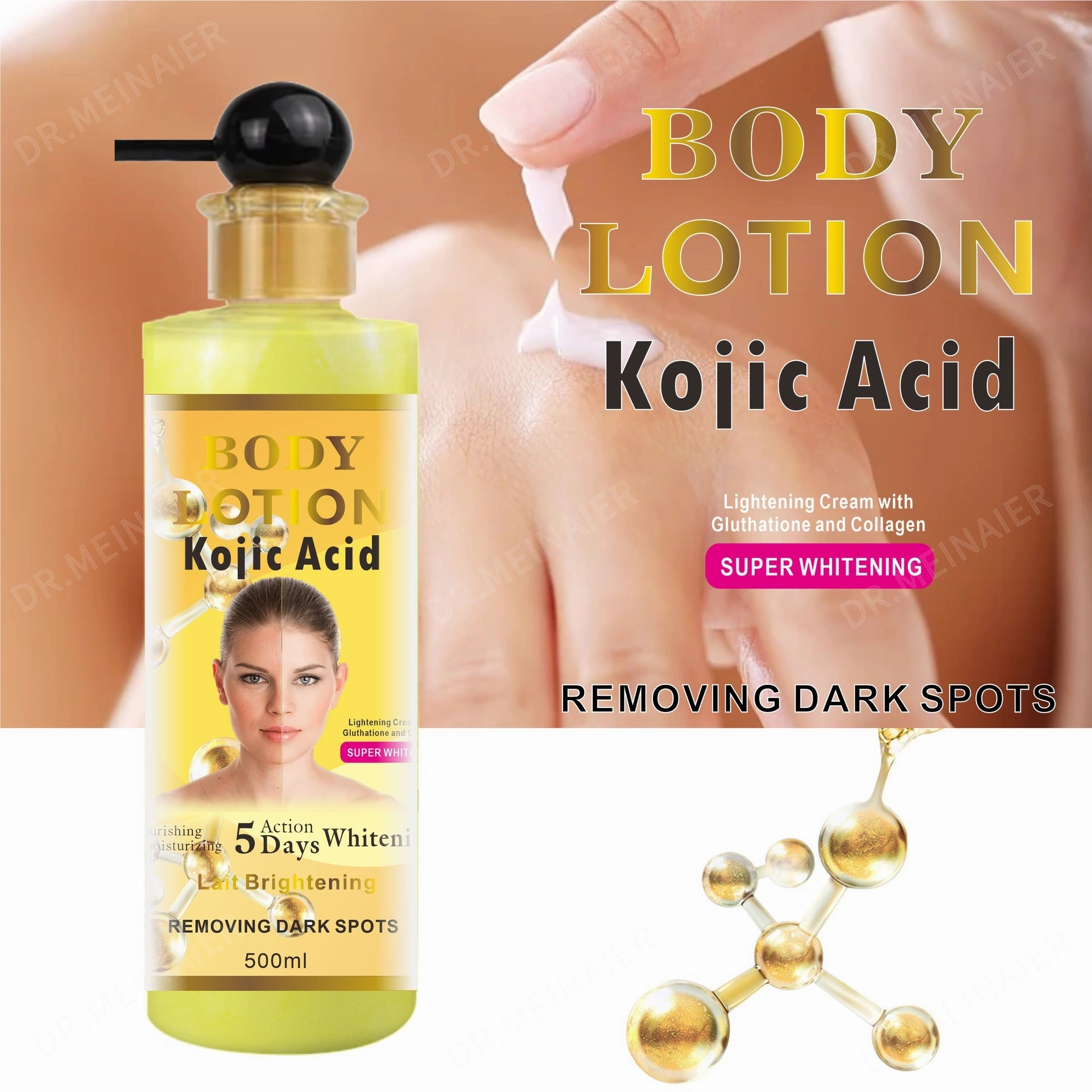Cross-border Forrest Gump Body Lotion Whitening Bodylotion Hydrating And Moisturizing Skin Milk Is Refreshing And Non-greasy