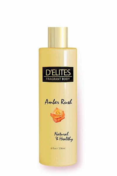 D'elites body lotion Amber Rush