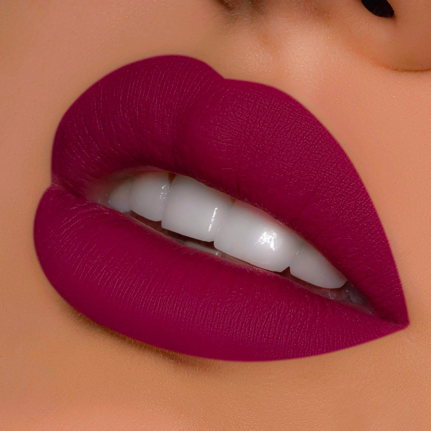 Damaris Cosmetics Vegan Hydrating Matte Liquid Lipstick, Cuertly Free, Parabens Free, No GMO. (Atrevete)