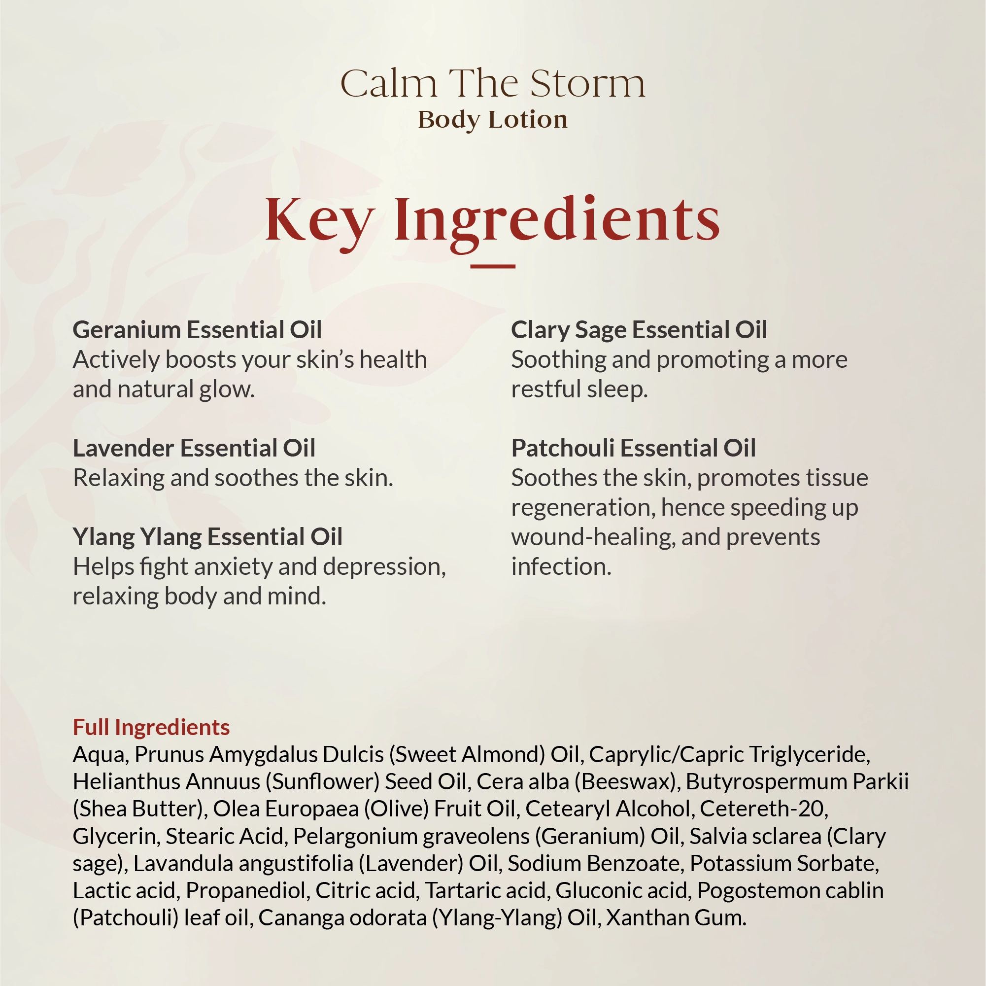 Ease The Storm Body Lotion 200ml
