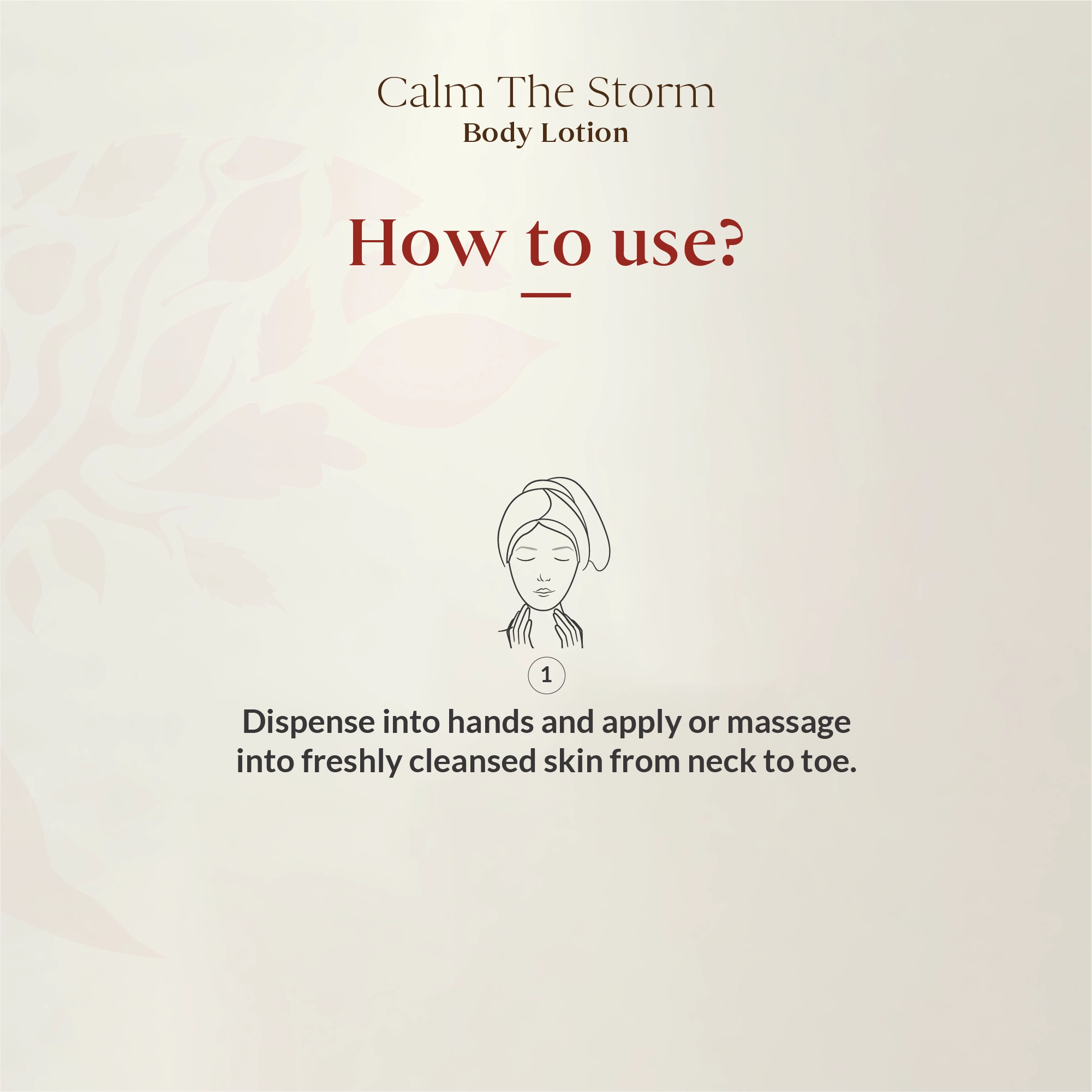 Ease The Storm Body Lotion 200ml