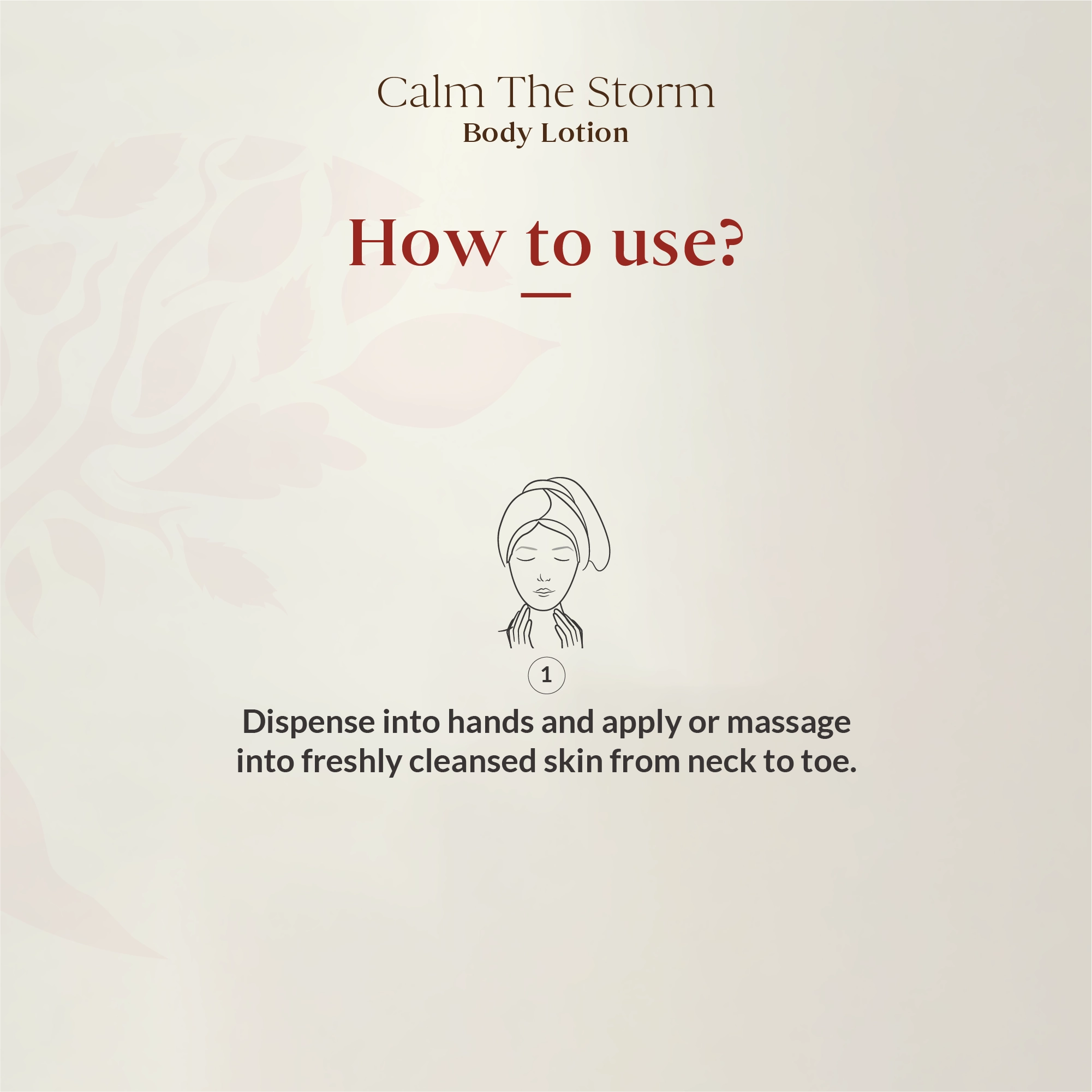 Ease The Storm Body Lotion 55ml