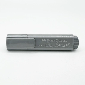Faber-Castell Metallic Highlighter - Shiny Silver