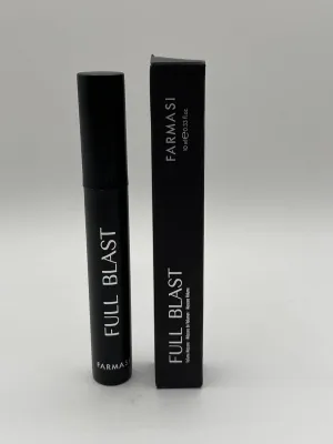 Farmasi Mascara Full Blast Volume, 10ml/0.34flOz - Extreme Volume Mascara, Lengthening Mascara, Intense Black Mascara, Smudge-Proof Mascara, Long-Lasting Formula, Daily Wear Mascara, Bold Lashes
