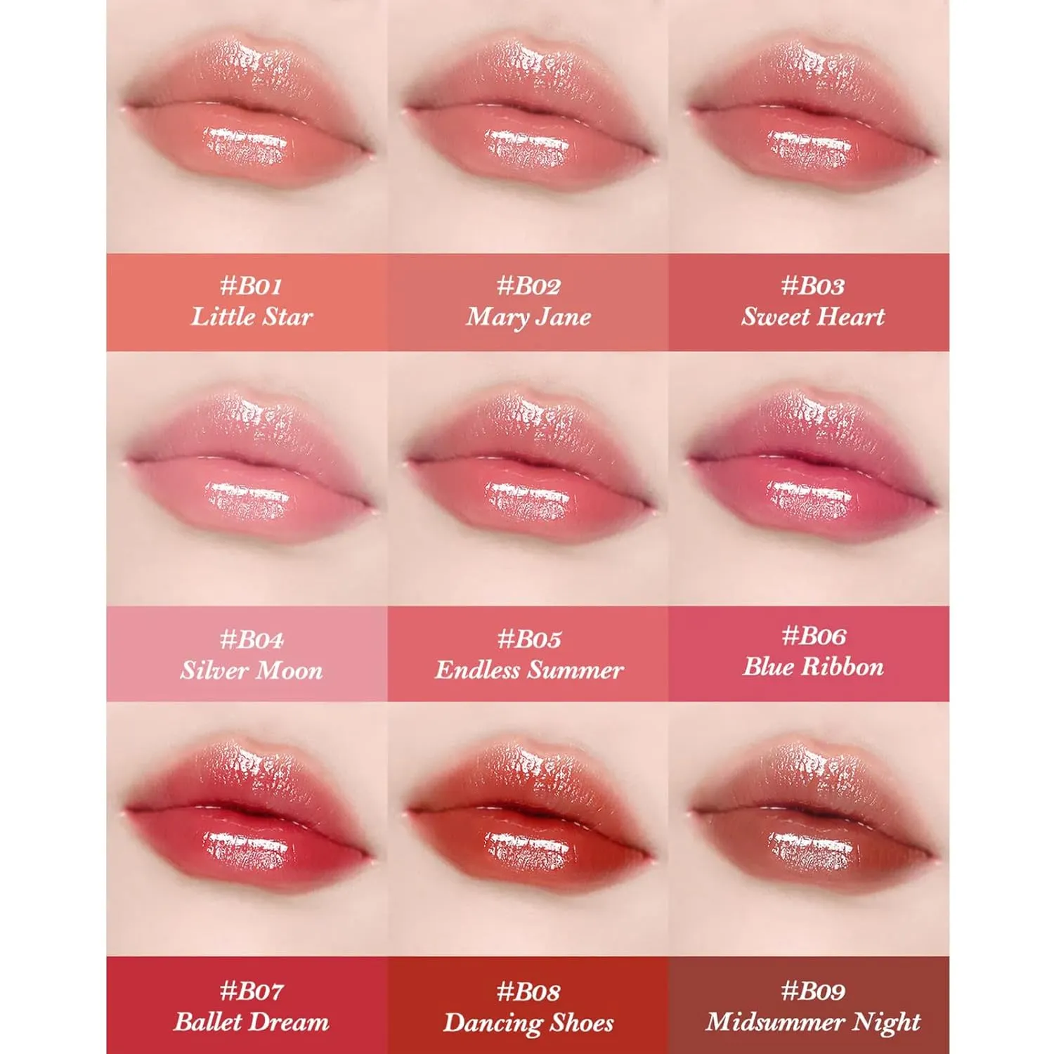 Flower Knows Swan Ballet Shine Lipstick,Hydrating Solid Lip Gloss,Moisturizing Nude peachy Tinted Lip Balm-Long Lasting Lip Gloss in Balm for Girls&Women,Vegan & Cruelty-Free(B02 Mary Jane)