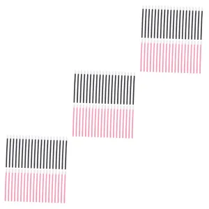 FRCOLOR 3sets Makeup Beauty Tools Disposable Lip Brush Plastic Lip Brush Lipstick Applicators Portable Convenient for Travel 200pcs*3