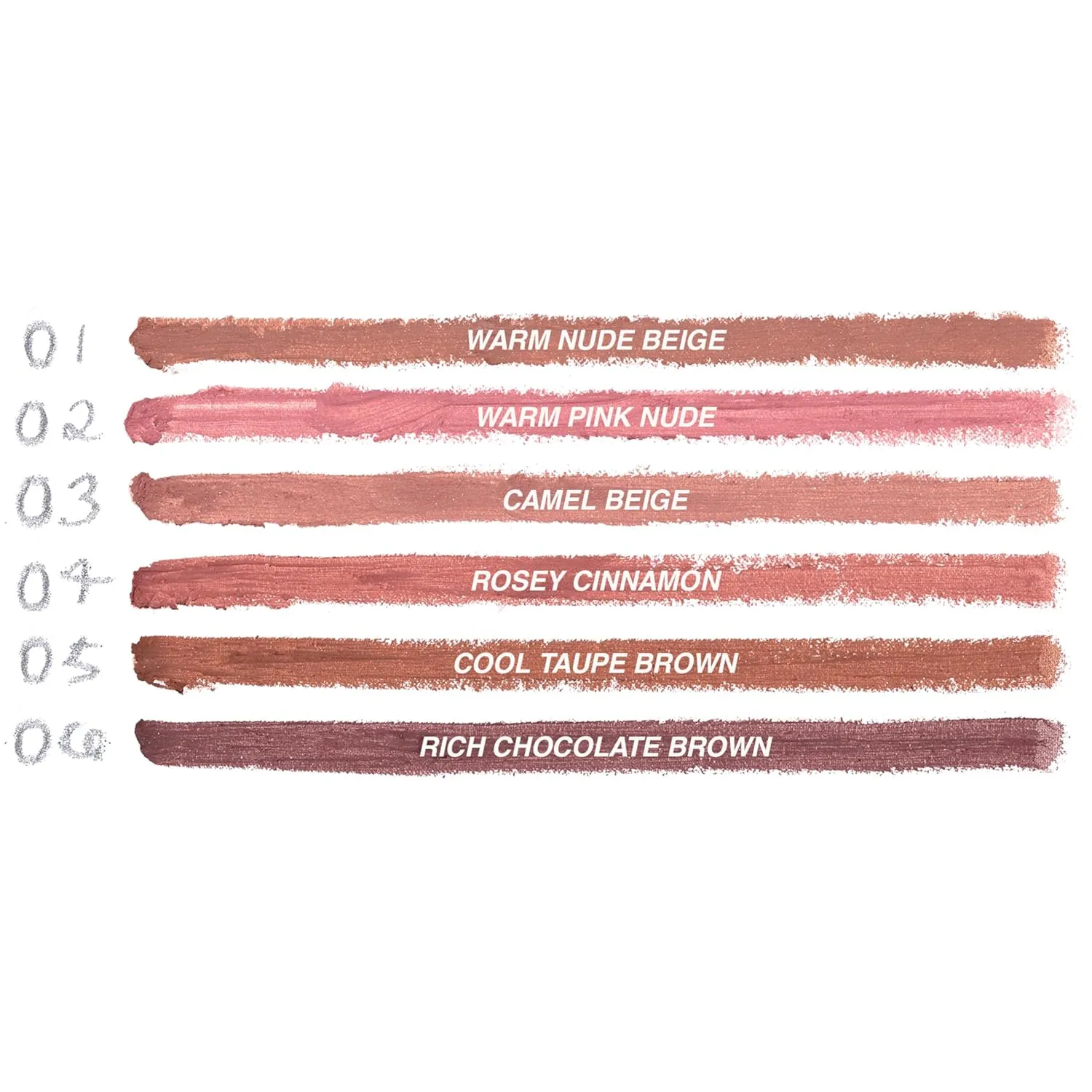 Freck Beauty MAKEOUT CLUB Lip Liner – Creamy Precision Formula, Long-Wearing, Smooth Application, Naturally Defined Finish, Designed to Pair with Soft Blur Lipstick | SHADE 06 (Rich Chocolate Brown)