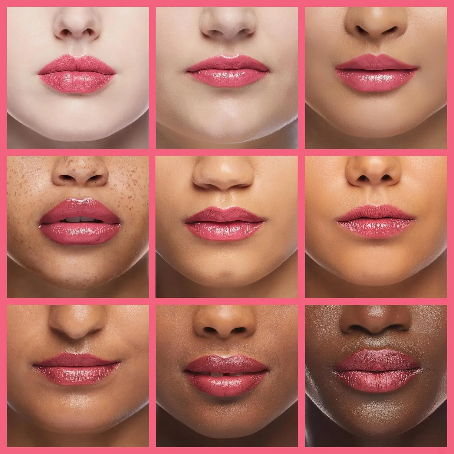 Gabriel Cosmetics Lipstick (Sheer Pink - Bubble Gum Pink/Cool Crème)