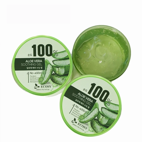 Gel Nha Đam Ecosy 100% Aloe Vera Soothing 300ml - Dưỡng Ẩm, Dịu Da
