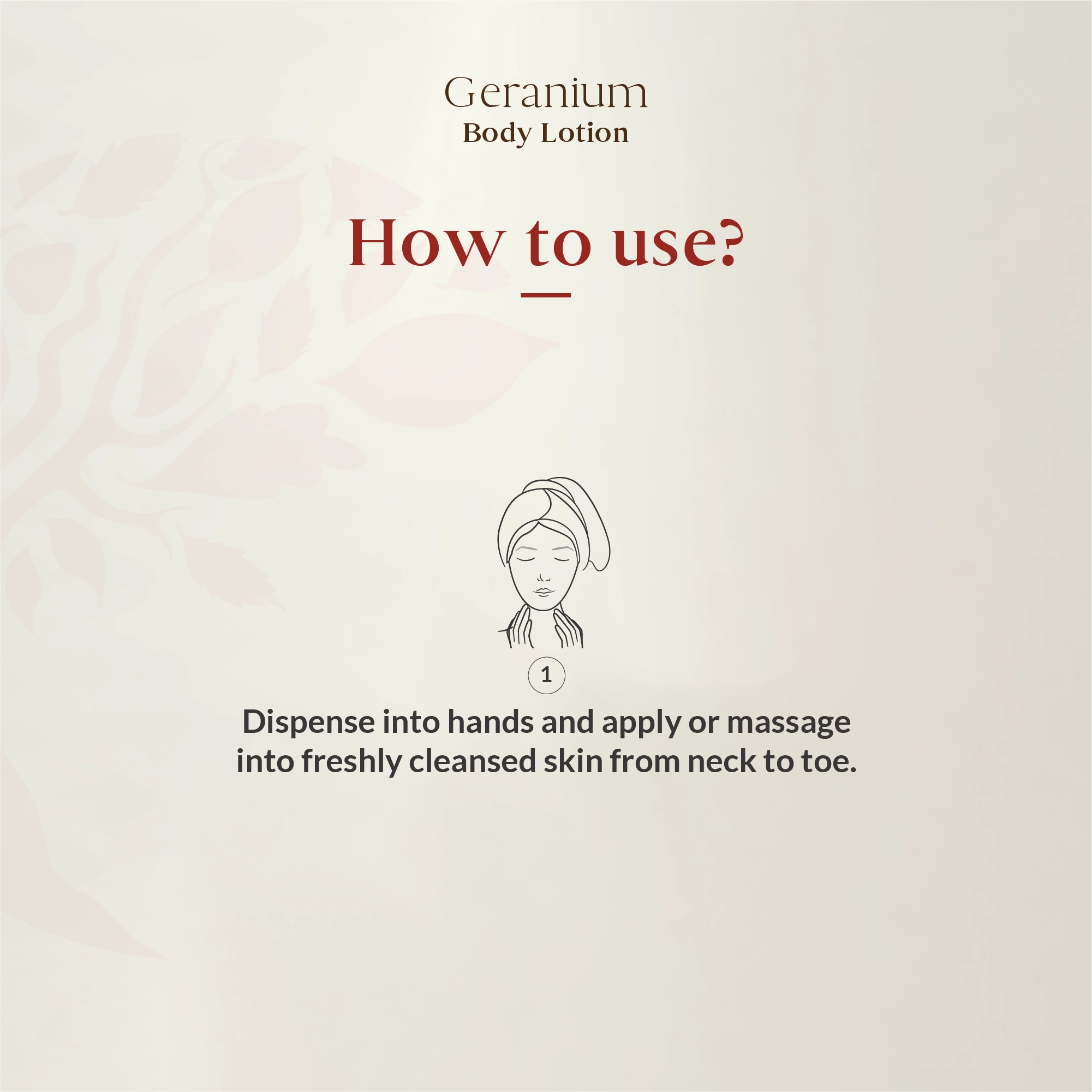 Geranium Body Lotion 200ml