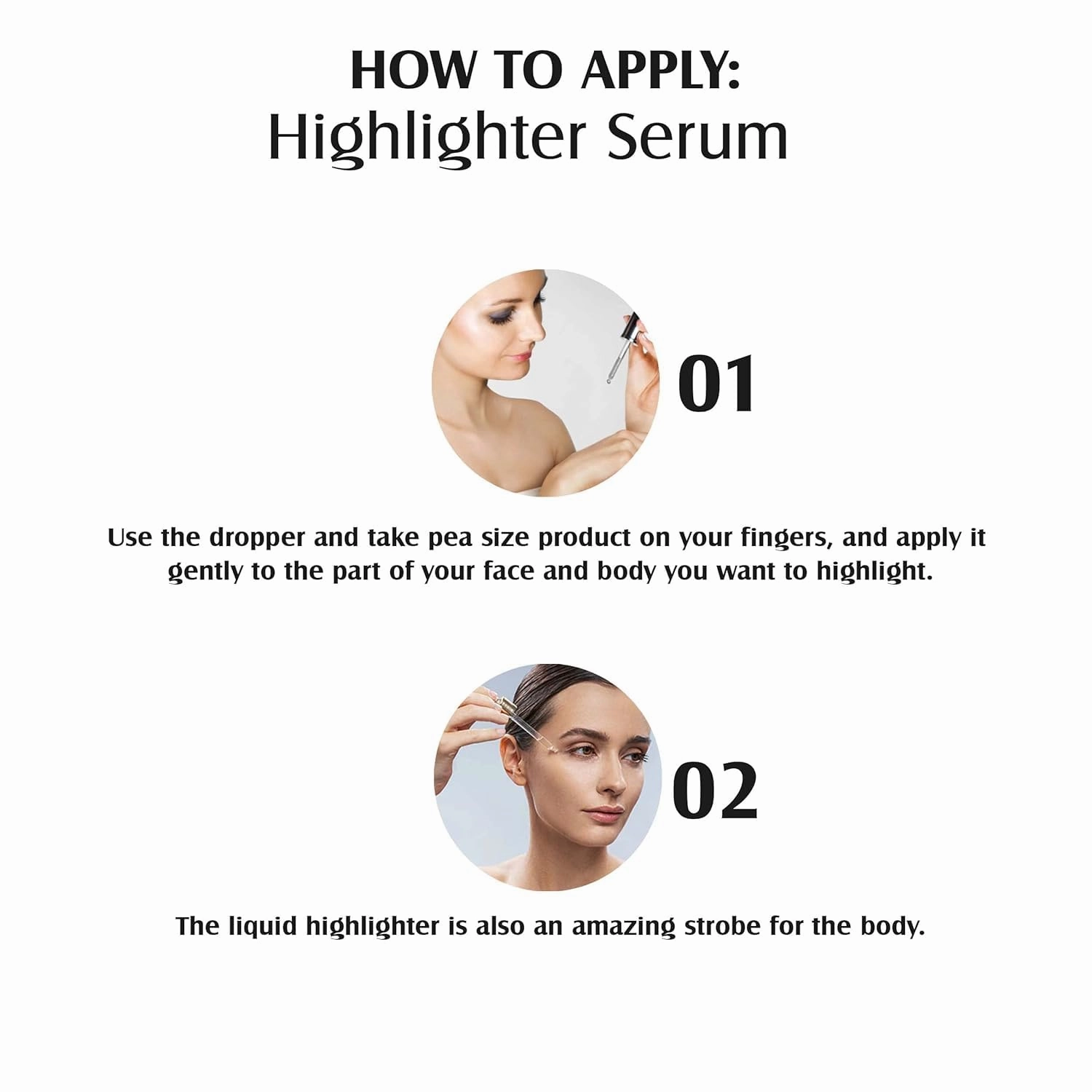 Glow it all Multi-Glow Serum for Glowing skin | Long lasting and sweat proof Serum - (15ml (Pack of 1), Shade-06)