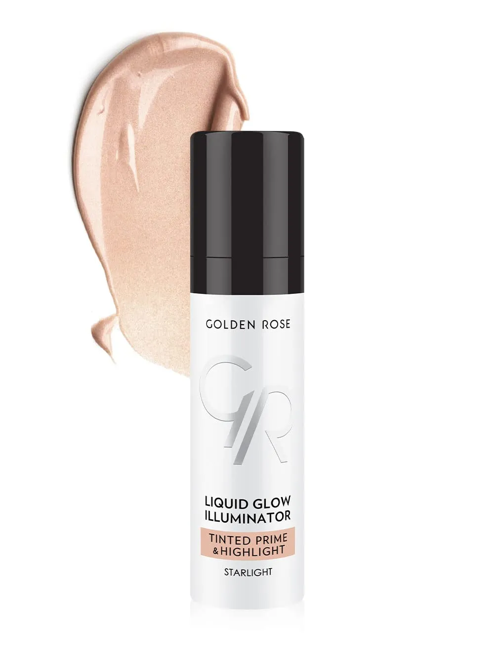 GOLDEN ROSE Liquid Glow Illuminator Tinted Prime & Highlight STARLIGHT 30ml